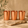 Vaso De Cobre Puro Macizo · Martillado a Mano